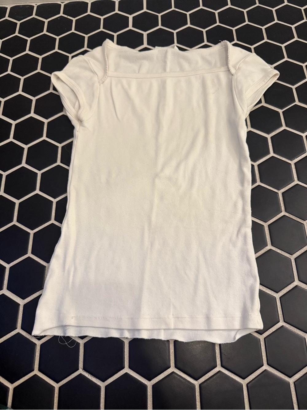 Zara White Short Sleeve Women's Tee